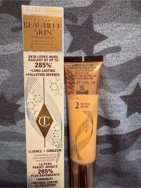 Charlotte Tilbury Beautiful Skin Foundation - Neutral 2 (Beige Tone)